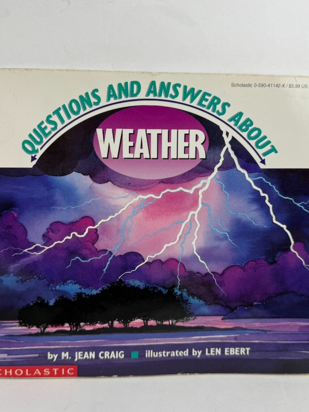 Questions And Answers About Weather by M. Jean Craig Scholastic Paperback Book